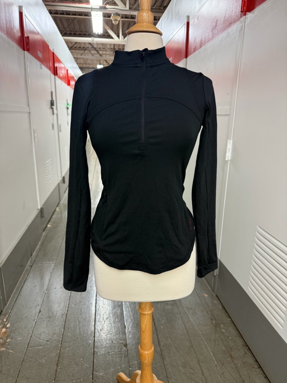 Spyder Active Women’s Small Black 1/4 Zip Athletic Top NWT Stretch